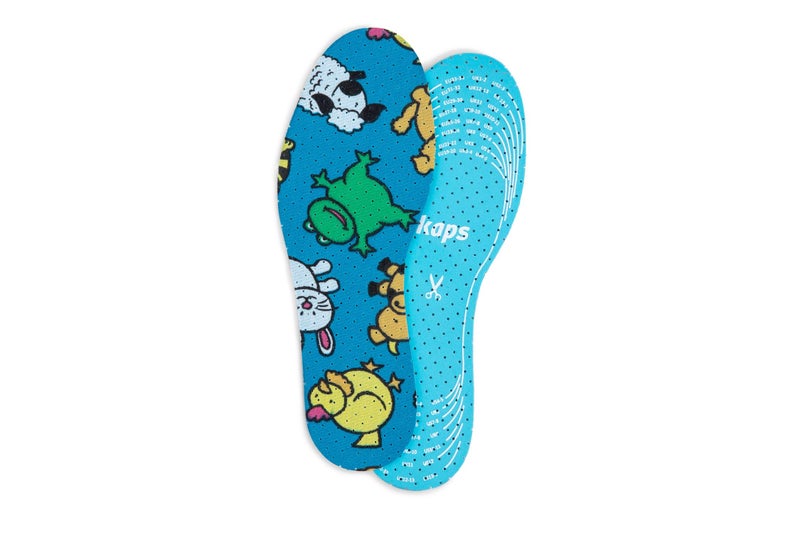 Kaps Kids Shoe Insoles | 6 Pairs Pack | Cool Design | Cut to Size | Breathable and Blister preventing | Ensuring Comfort and Freshness |Inserts for Everyday use | Kaps Offspring - Image 3